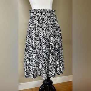 Max Studio Printed Skirt